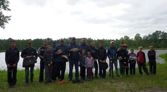 Wędkowaniem inaugurowali rok szkolny