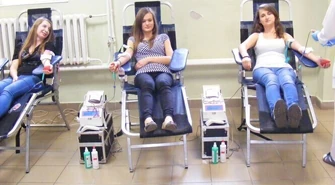 W TPS-ie oddawali krew 