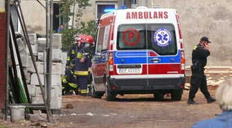 Runęła ściana w starej octowni. Jedna osoba nie żyje