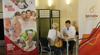 W Bełchatowie badali serca 