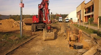 W Bełchatowie budują stadion 
