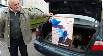 Kto i dlaczego zniszczył plakaty wyborcze?