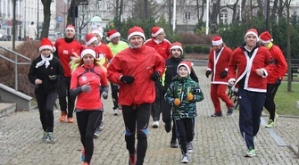 Mikołaje na treningu