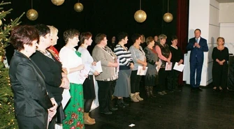 Przedświąteczne kolędowanie w Wolborzu