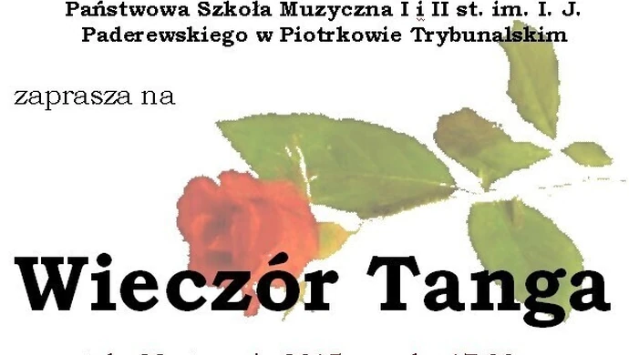 Zapraszają na wieczór tanga
