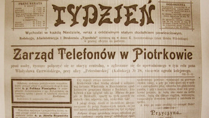 Pierwsze piotrkowskie telefony