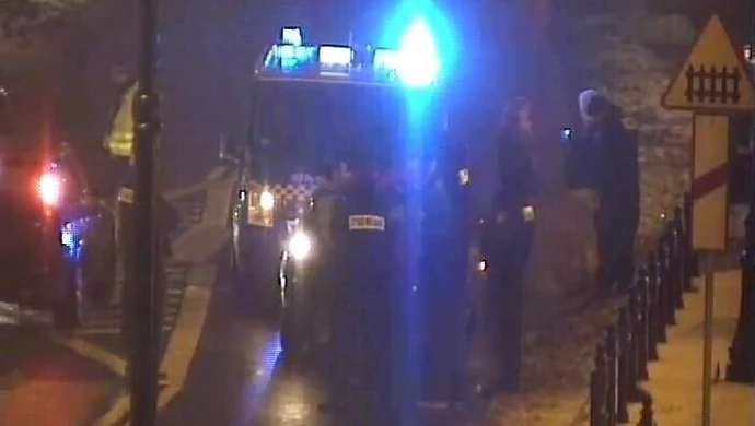 Kolizja przy przejeździe kolejowym, sprawca był pijany