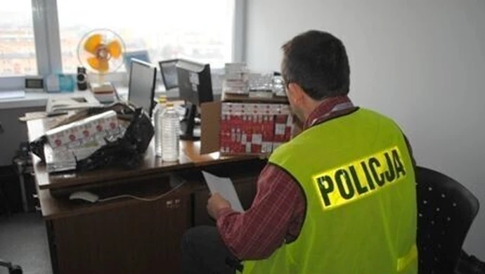 Znaleźli kontrabandę na osiedlu Wyzwolenia 