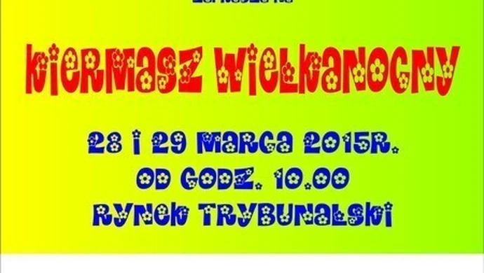 Na kiermaszu kupisz wielkanocne ozdoby 