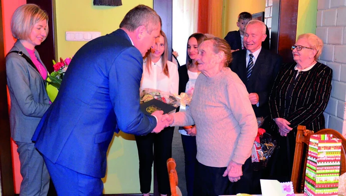 Jubileusz 100-lecia urodzin w gminie Grabica