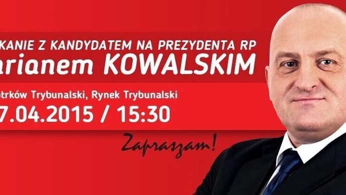 Kolejny kandydat na prezydenta RP odwiedzi Piotrków 