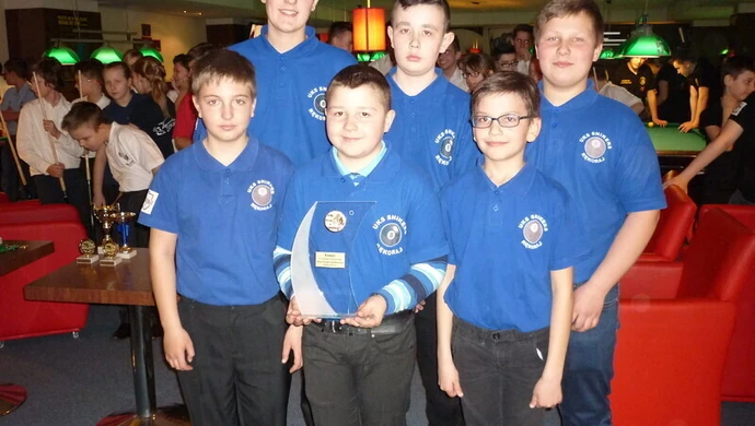 Bilardziści z Rękoraja zdominowali Wojewódzką Ligę Młodzieżową