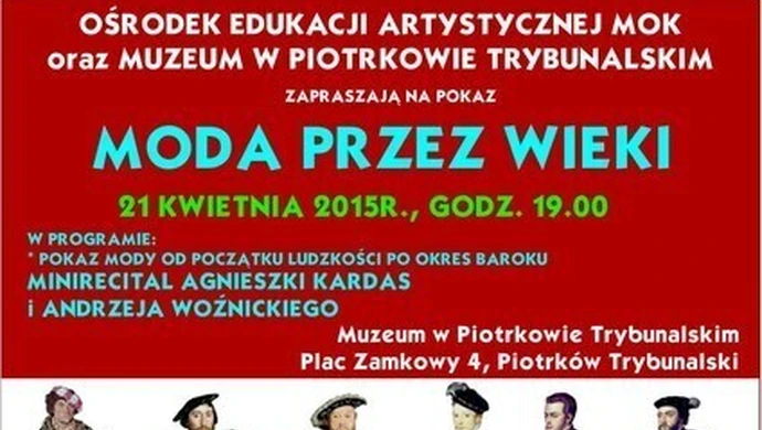 Od zarania ludzkości po barok - moda przez wieki