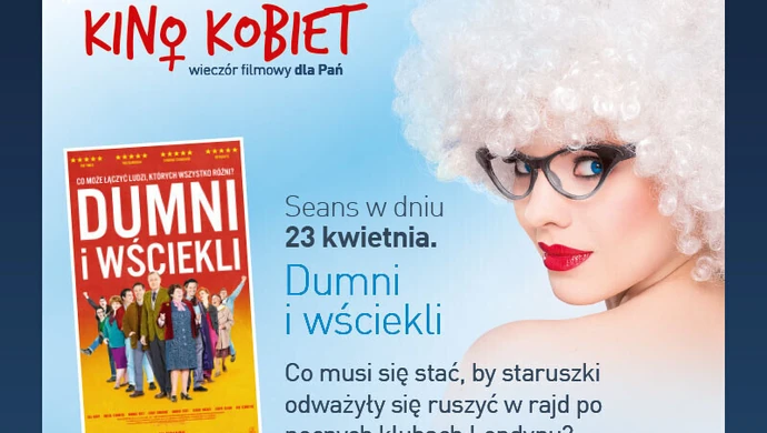 Komediowy seans w kwietniowym Kinie Kobiet