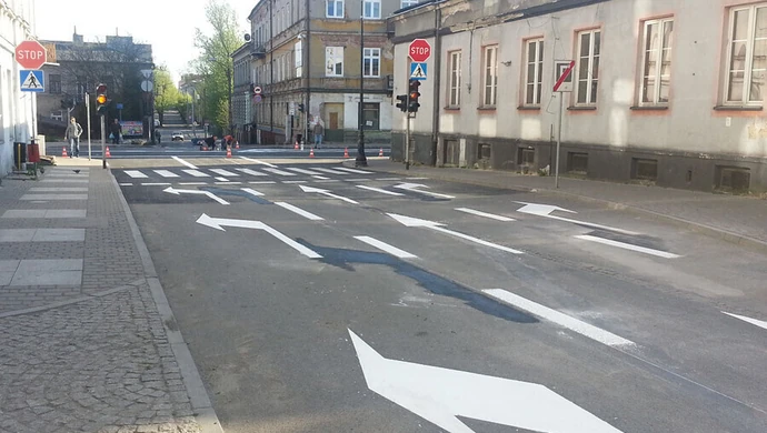 Wyremontowany odcinek ul. Wojska Polskiego udało się otworzyć 