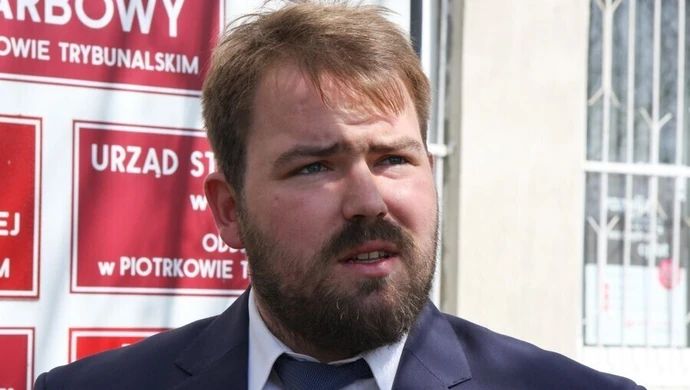 PalPITacja przed Urzędem Skarbowym w Piotrkowie 