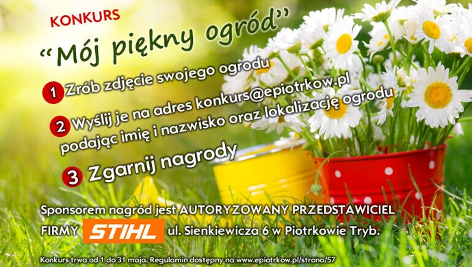 Ruszyliśmy z konkursem na najpiękniejszy ogród!