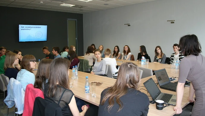 Młodzież chętnie słucha o nowotworach