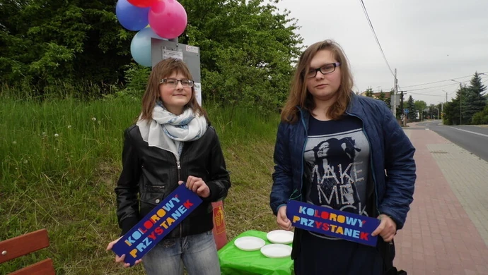 "Kolorowy Przystanek" na Zalesickiej