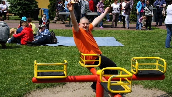 Słońce i dobra zabawa w Ośrodku