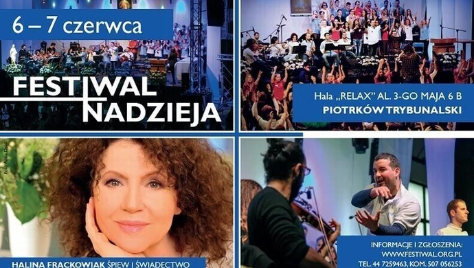 Halina Frąckowiak gwiazdą Festiwalu Nadzieja
