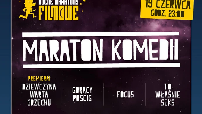 Zapraszamy na Nocny Maraton Komedii