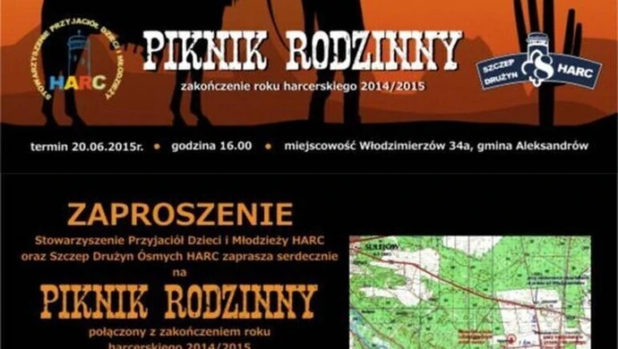 Piknik rodzinny w stylu Dzikiego Zachodu. HARC zaprasza! 