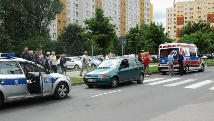 Słowackiego: Potrącił dziecko na pasach