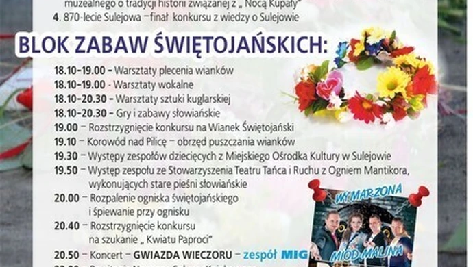 Znajdź kwiat paproci w Sulejowie! 