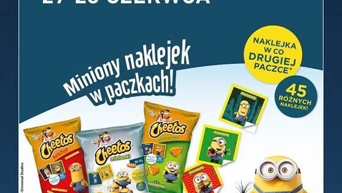 Weekend z Minionkami i Cheetos w kinie Helios