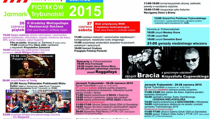 Piotrkowianie, w piątek zaczynają się Imieniny! 