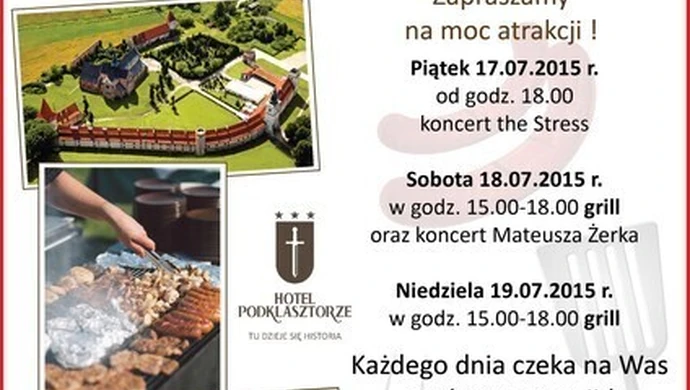 Hotel Podklasztorze w Sulejowie zaprasza na Muzyczny Letni Weekend