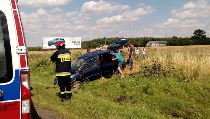 Wypadek na "gierkówce"