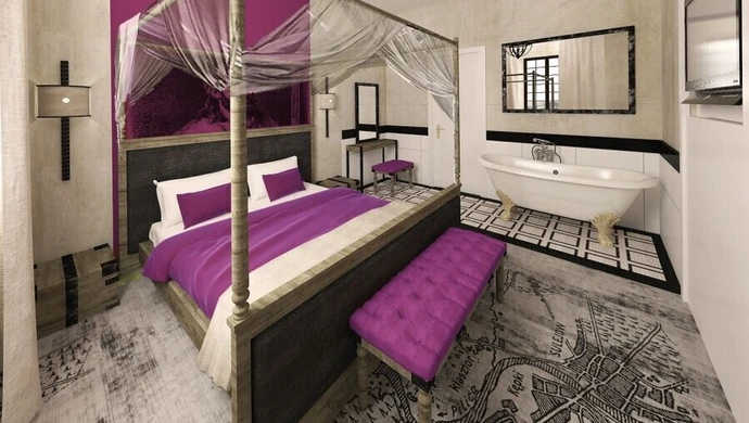 Trwa remont w hotelu Podklasztorze 