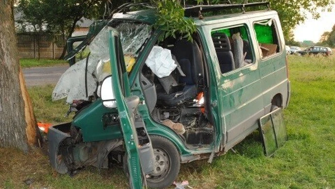 Śmiertelna ofiara wypadku busa
