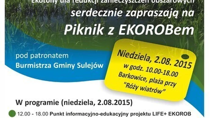 Burmistrz Sulejowa zaprasza na piknik z EKOROBem