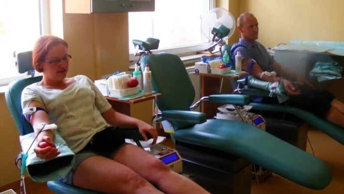 Akcje krwiodawstwa w powiecie