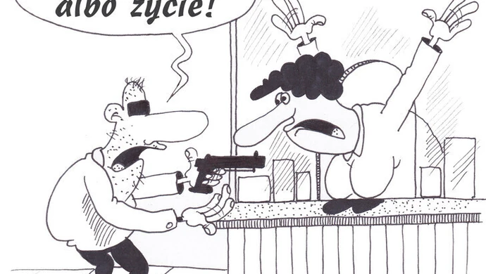 Jak na Dzikim Zachodzie. Znów napad na bank