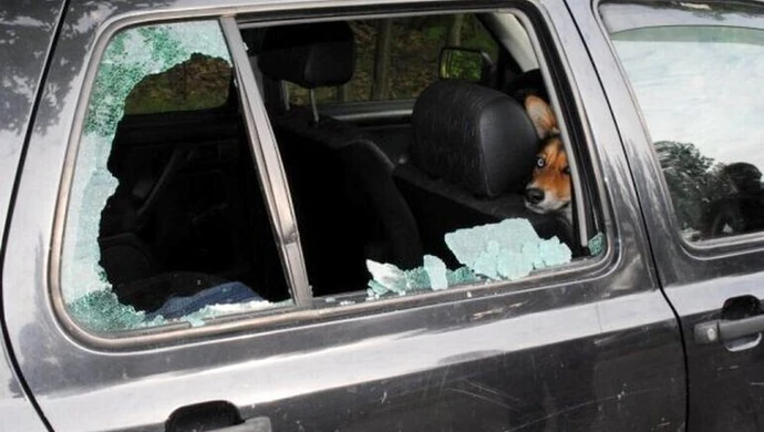 Wybijając szybę możemy uratować życie