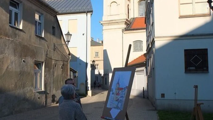 Organizują warsztaty plastyczne na Starówce 