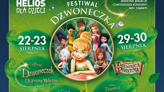 Festiwal Dzwoneczka tylko w kinach Helios - KONKURS!