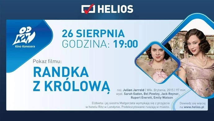 Kino Konesera zaprasza na film „Randka z królową”