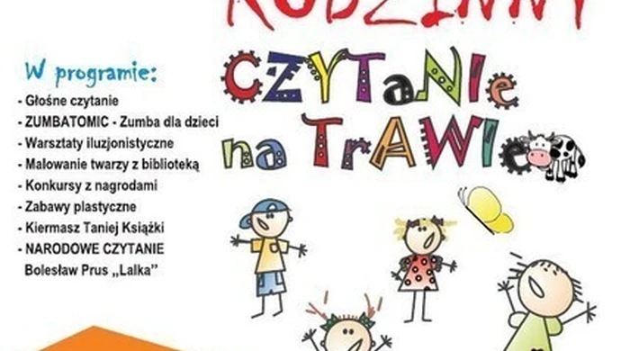 Będą czytać na trawie