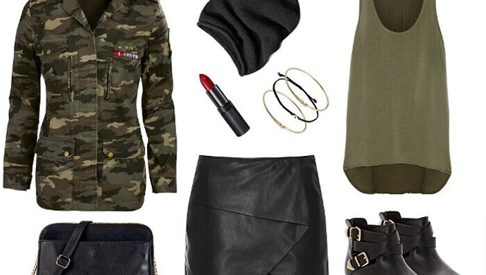 Moda na jesień: styl militarny