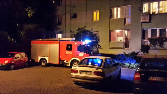 Interwencja straży przy Al. Armii Krajowej