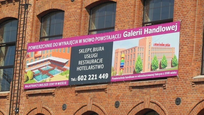 Galeria handlowa w budynkach po Sigmateksie. Znów damy się nabrać? 