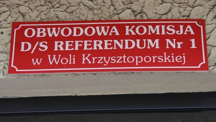Referendum. Jak głosowali w Woli Krzysztoporskiej?