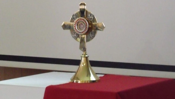 Uczniowie przywitali relikwie 