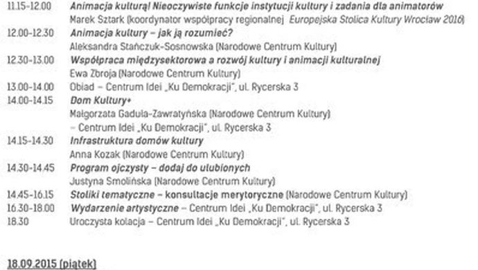 Pierwsze w województwie łódzkim Forum Kultury