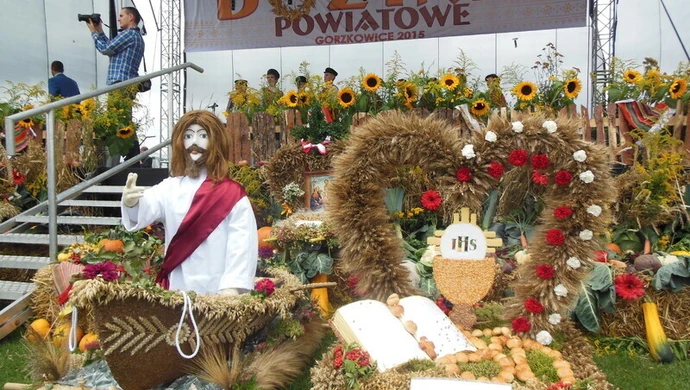 Powiatowe Święto Plonów w Gorzkowicach